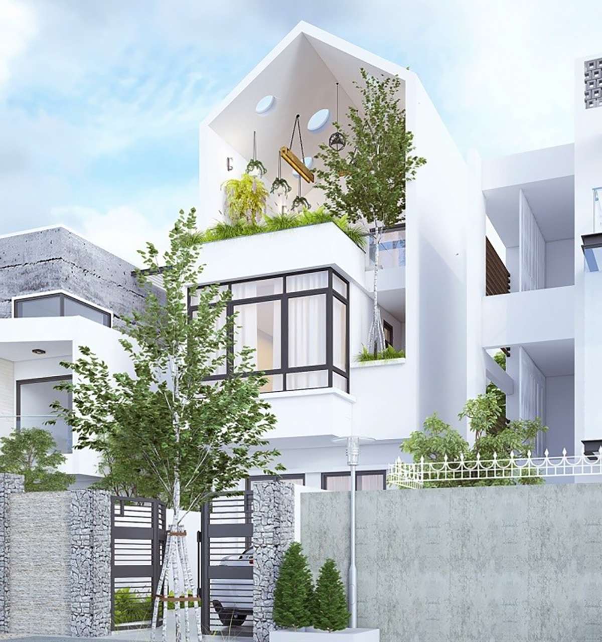 Thiết kế nhà phố Biên Hòa giá rẻ